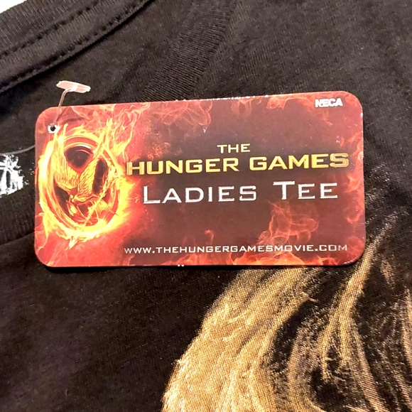 🌱Spring Clearout🌱 The Hunger Games Women's Jr. T-shirt NWT Sizes XS - Picture 5 of 6